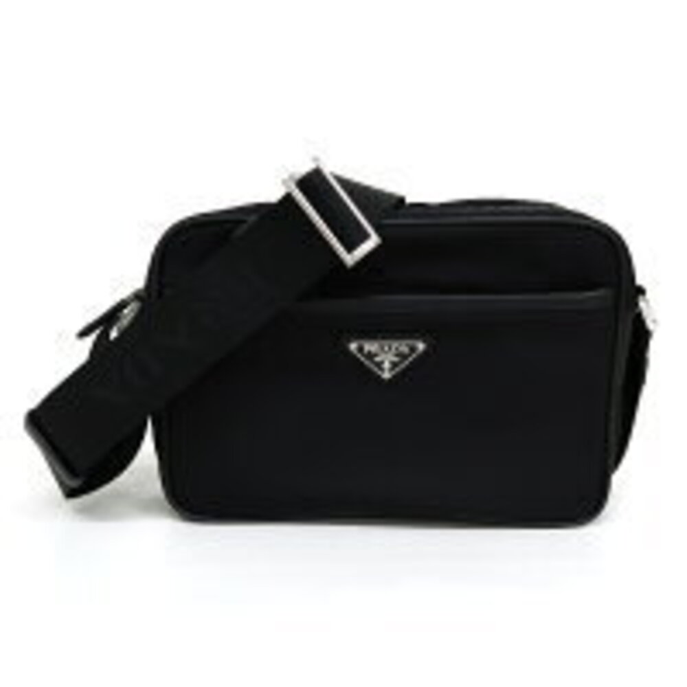 Prada Shoulder Bag Saffiano Black